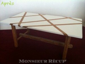 rénover une table