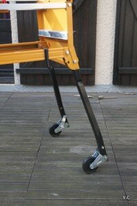 roues rétractables workcentre